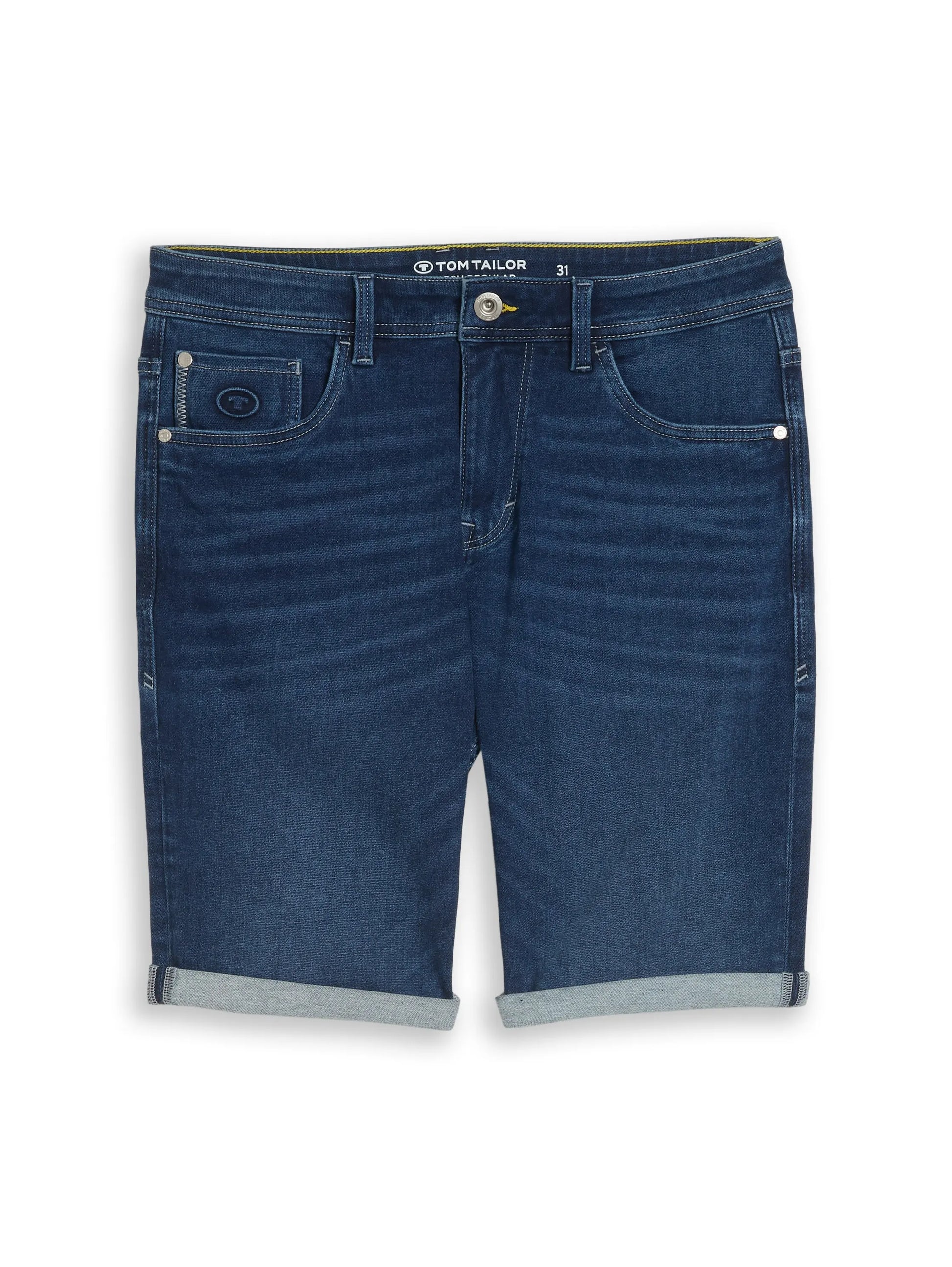 Tom Tailor – TTJOSH REGULAR SLIM Jeans Shorts mit Superstretch
