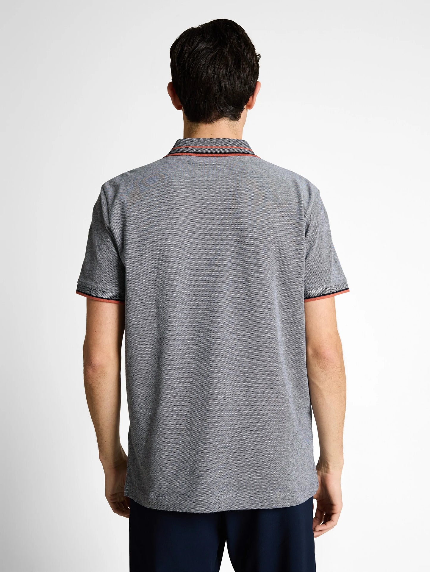 Tom Tailor – Piqué Poloshirt mit Logo-Print