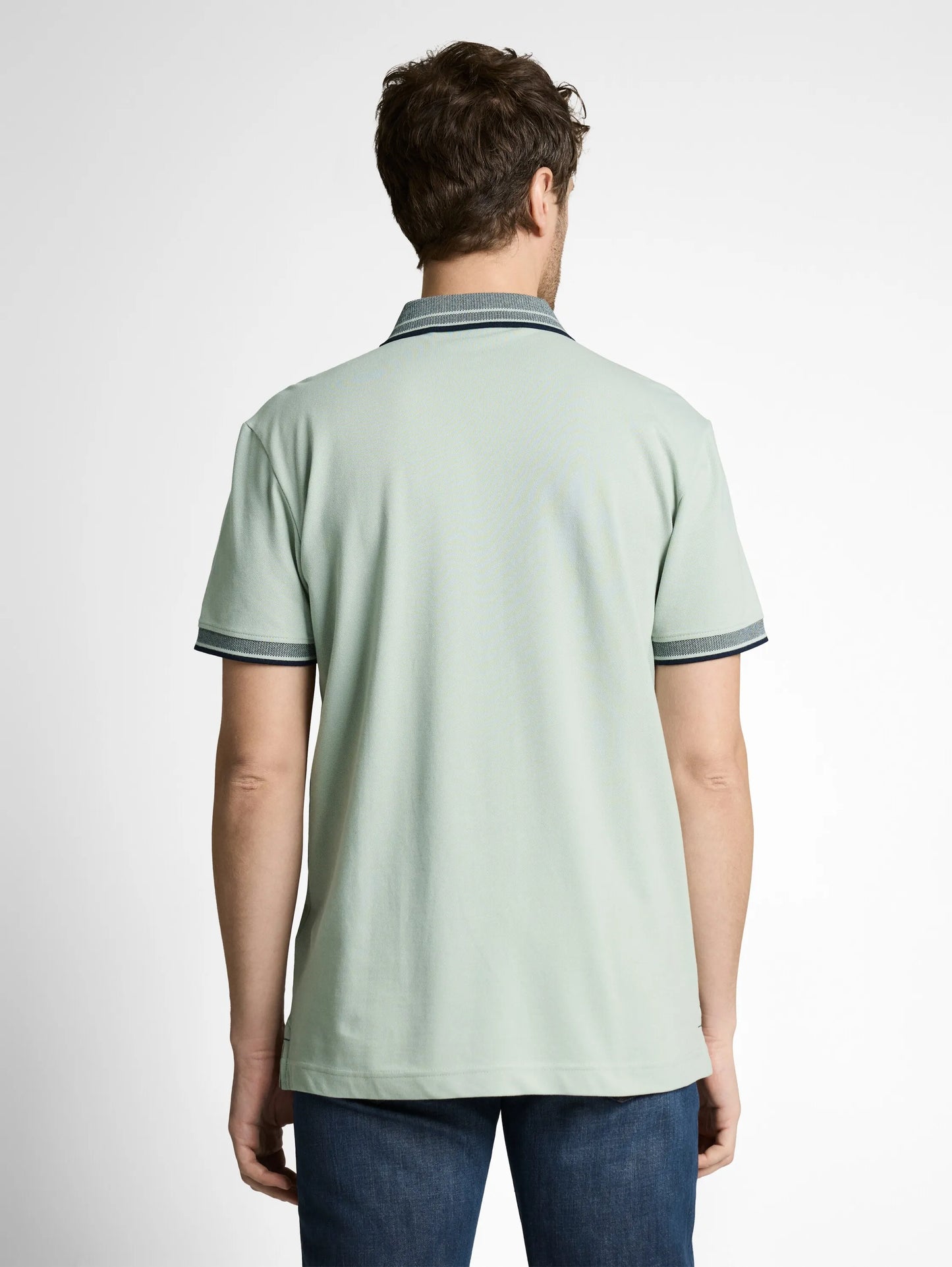 Tom Tailor – Piqué Poloshirt mit Logo-Print