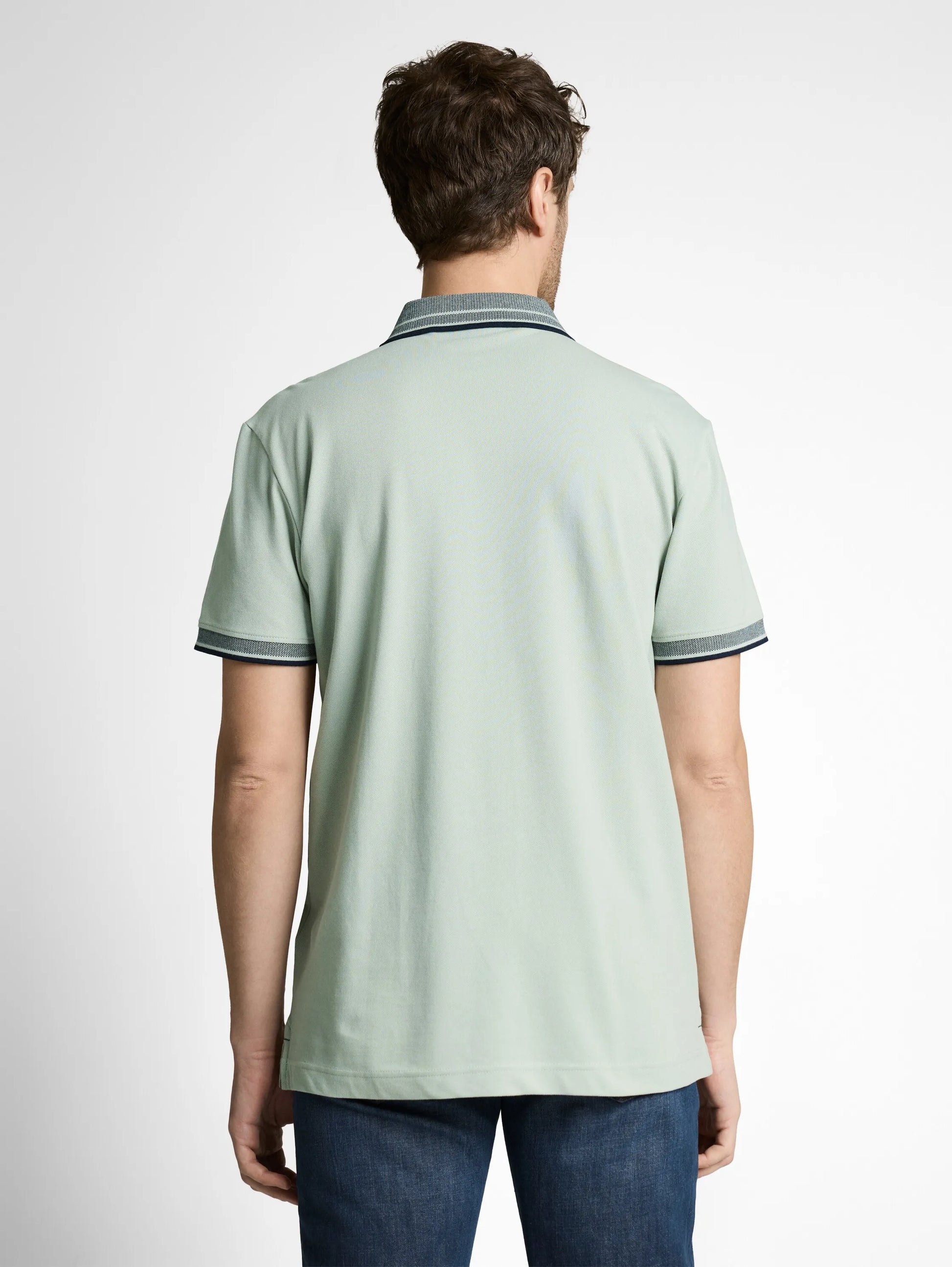 Tom Tailor – Piqué Poloshirt mit Logo-Print