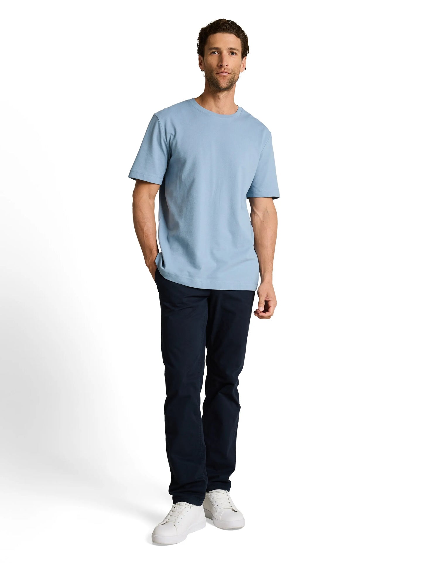 Tom Tailor – Piqué T-Shirt mit Stretch