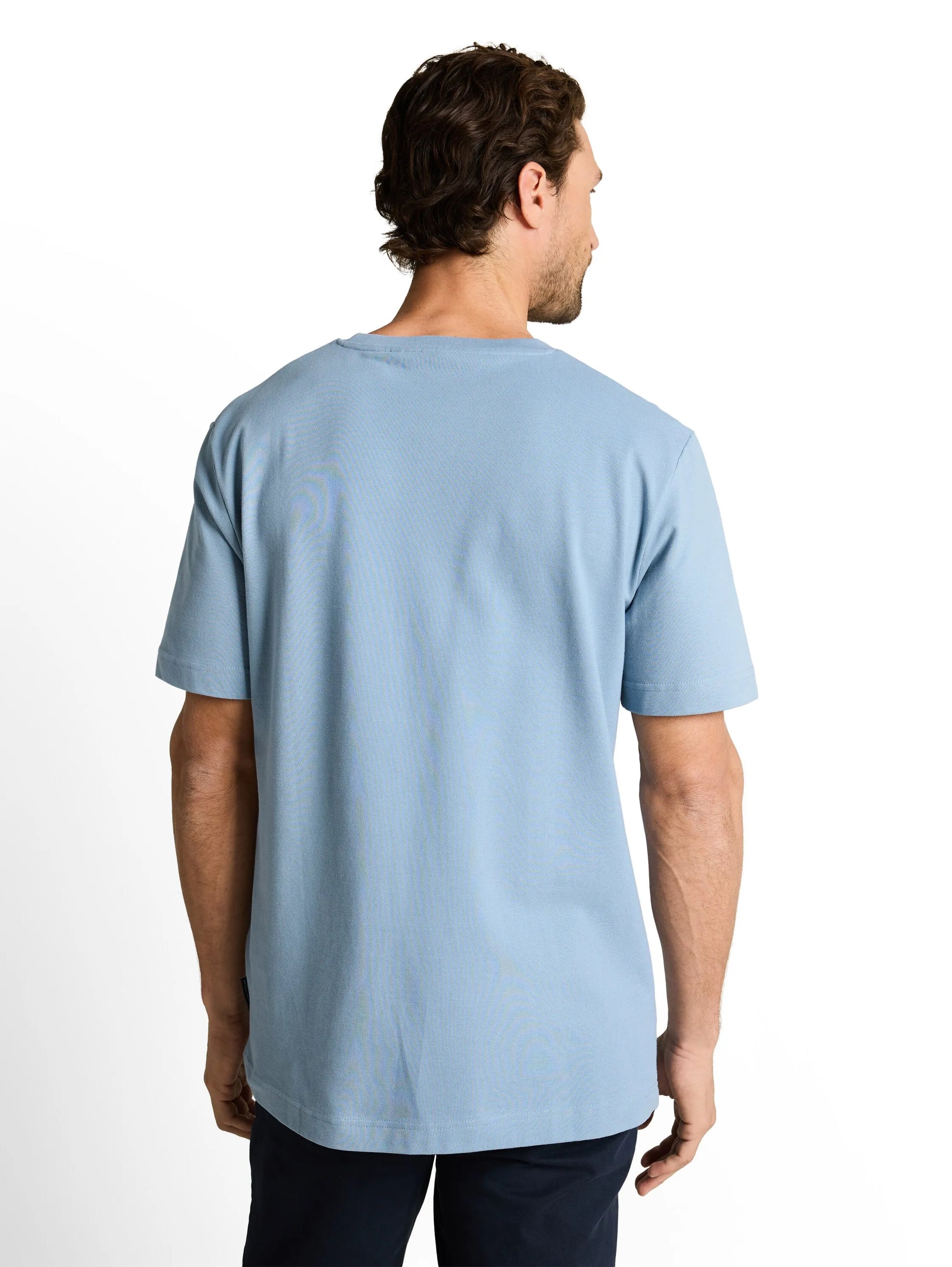 Tom Tailor – Piqué T-Shirt mit Stretch