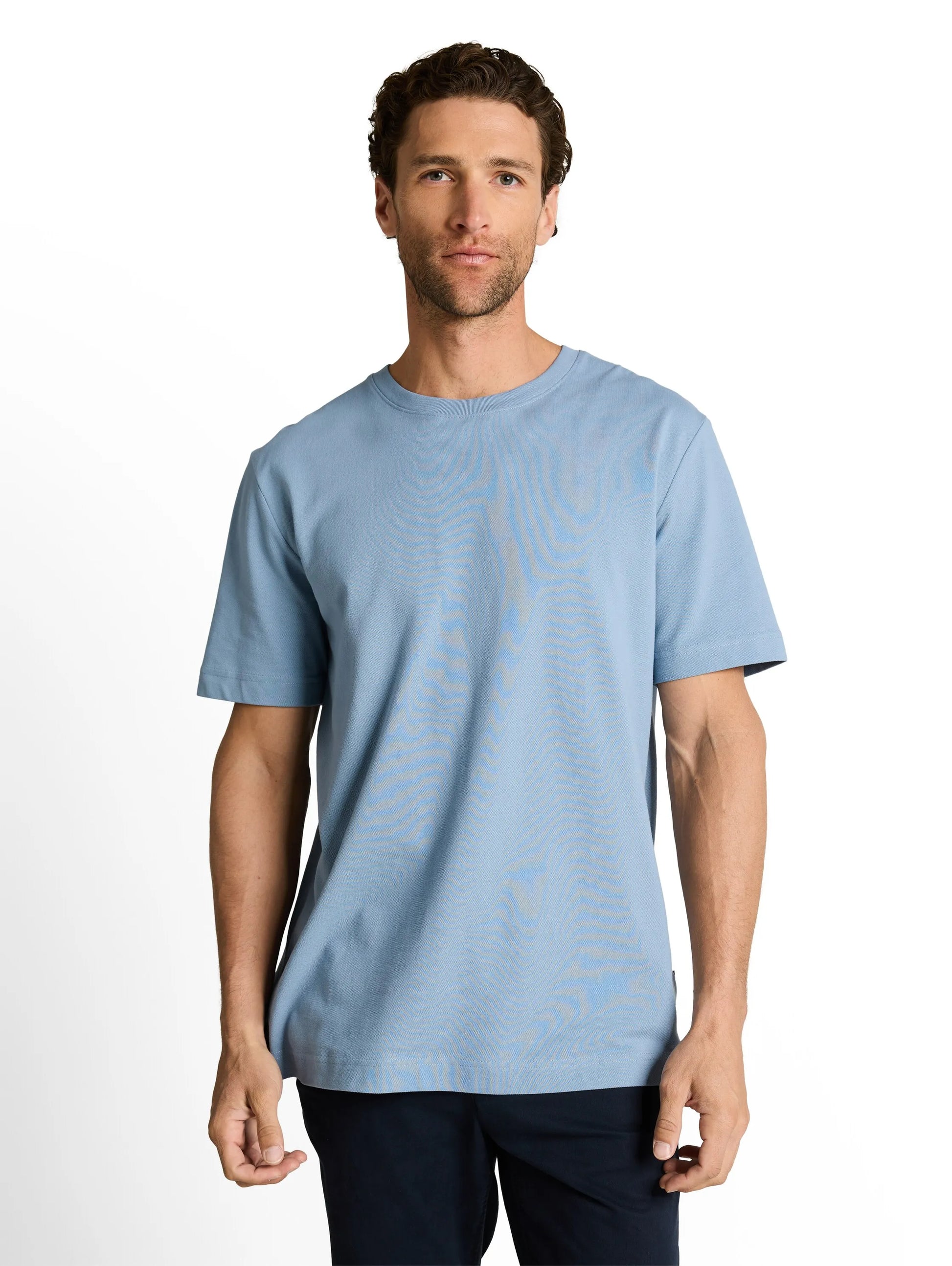 Tom Tailor – Piqué T-Shirt mit Stretch