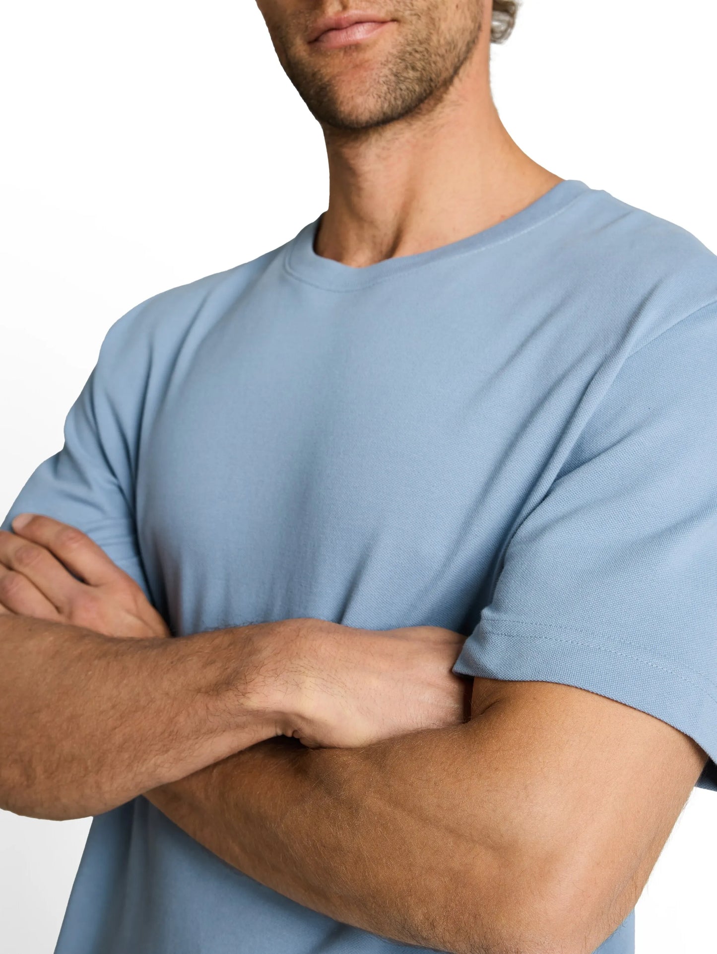 Tom Tailor – Piqué T-Shirt mit Stretch