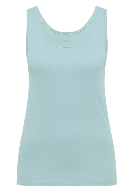 Cecil – Basic Top aus reiner Baumwolle