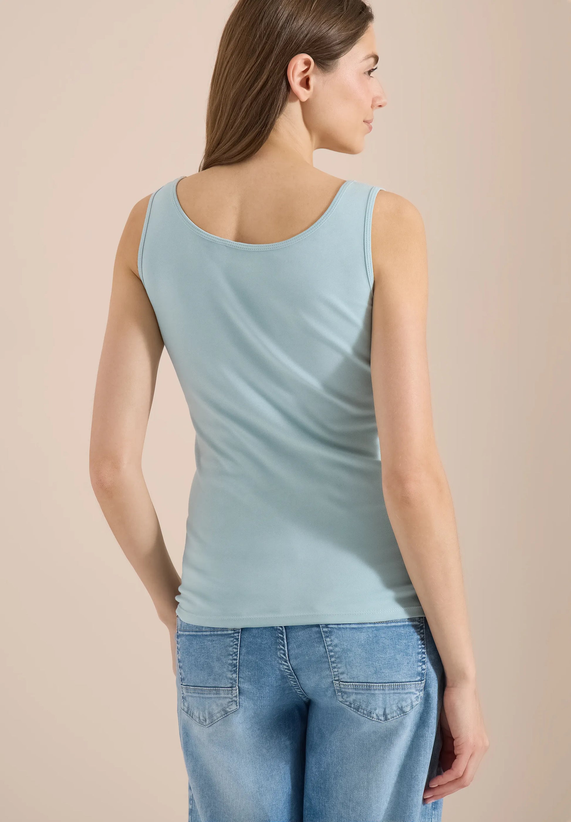Cecil – Basic Top aus reiner Baumwolle