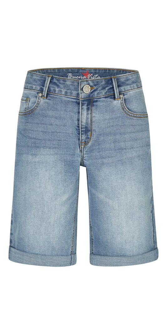 Buena Vista – Buena Vista Damen Jeans Italy-Short stretch denim