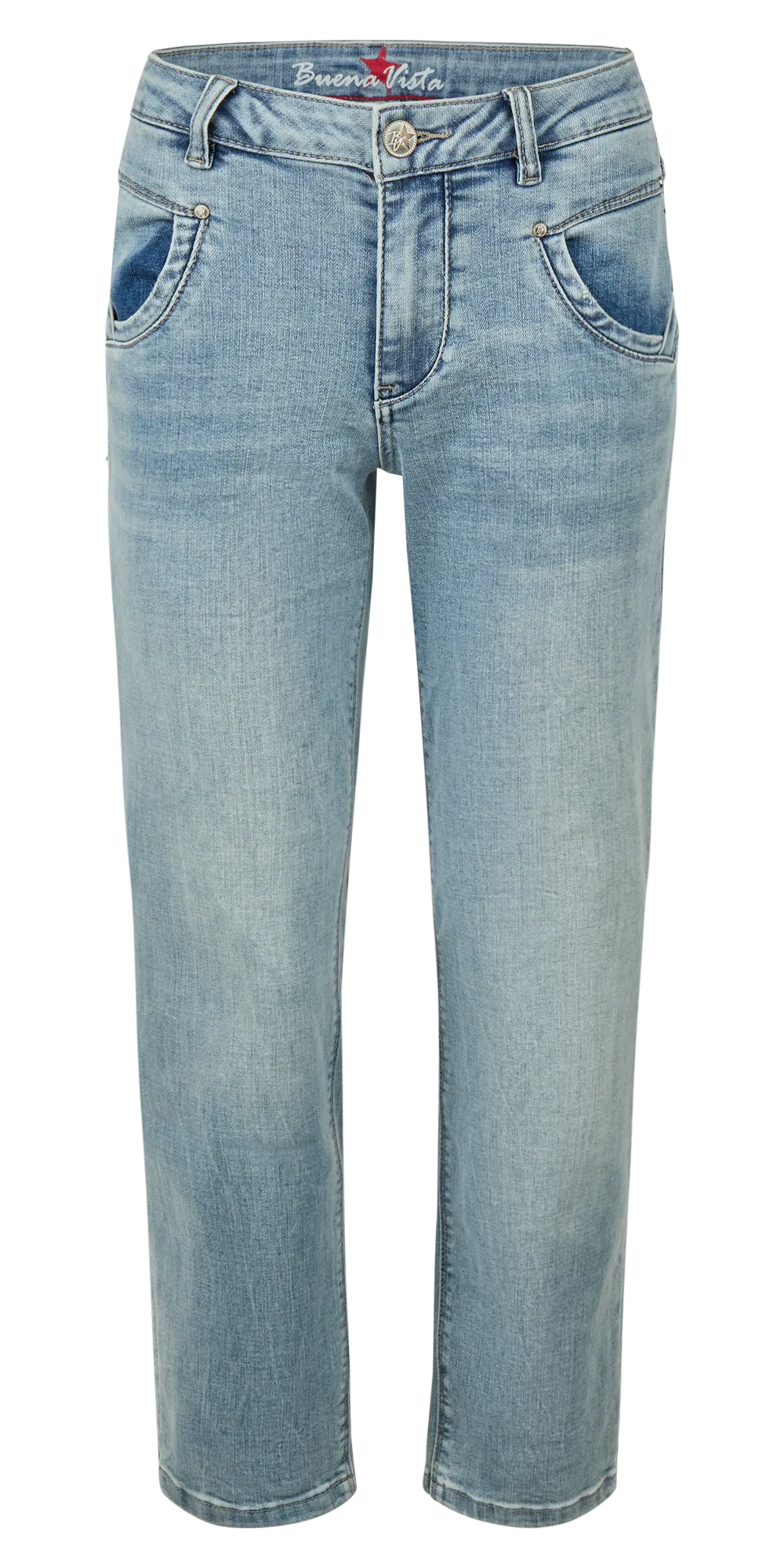 Buena Vista – Buena Vista Damen Jeans Anna C straight 7/8 stretch