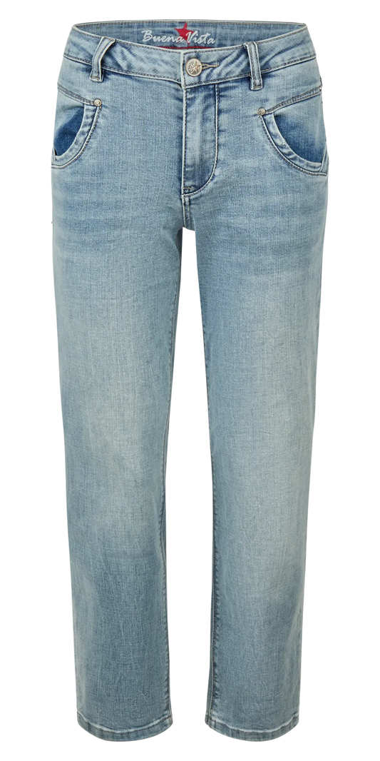 Buena Vista – Buena Vista Damen Jeans Anna C straight 7/8 stretch