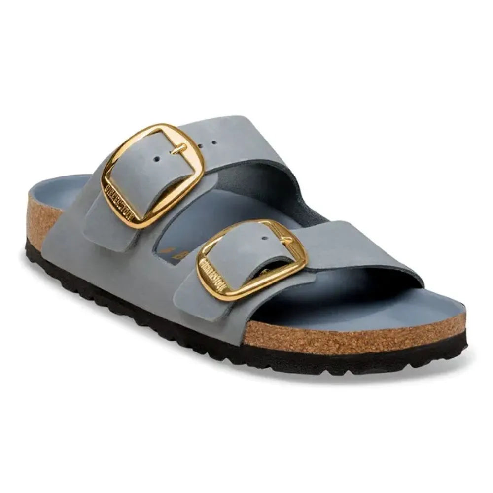 Birkenstock – Birkenstock Damen Schuh Arizona Big Buckle Natural Leather Oiled