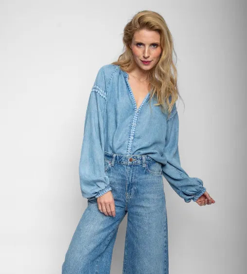 Emily Van den Bergh Damen Bluse