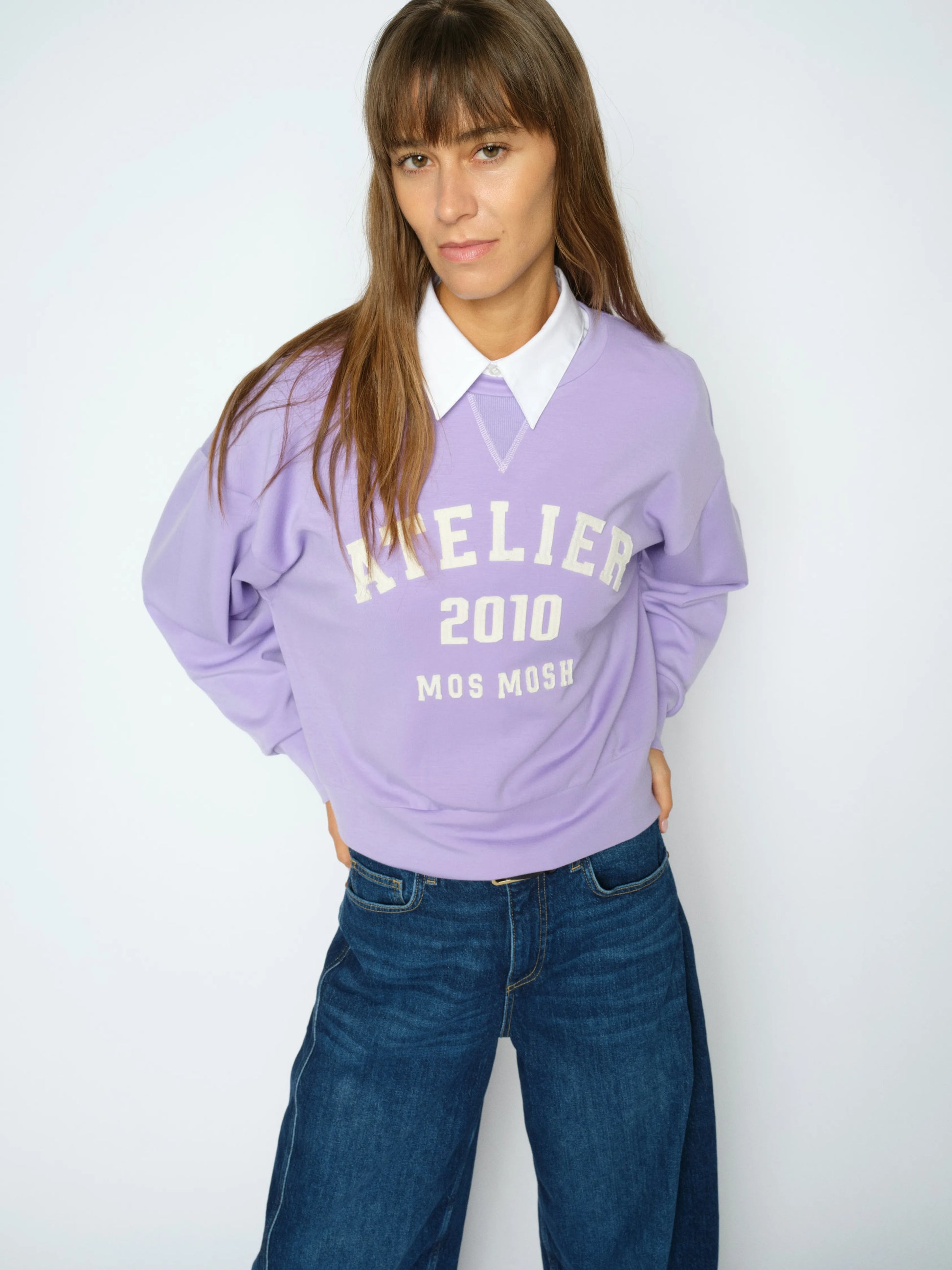 Mos Mosch Damen Sweat Shirt Nima O-LS