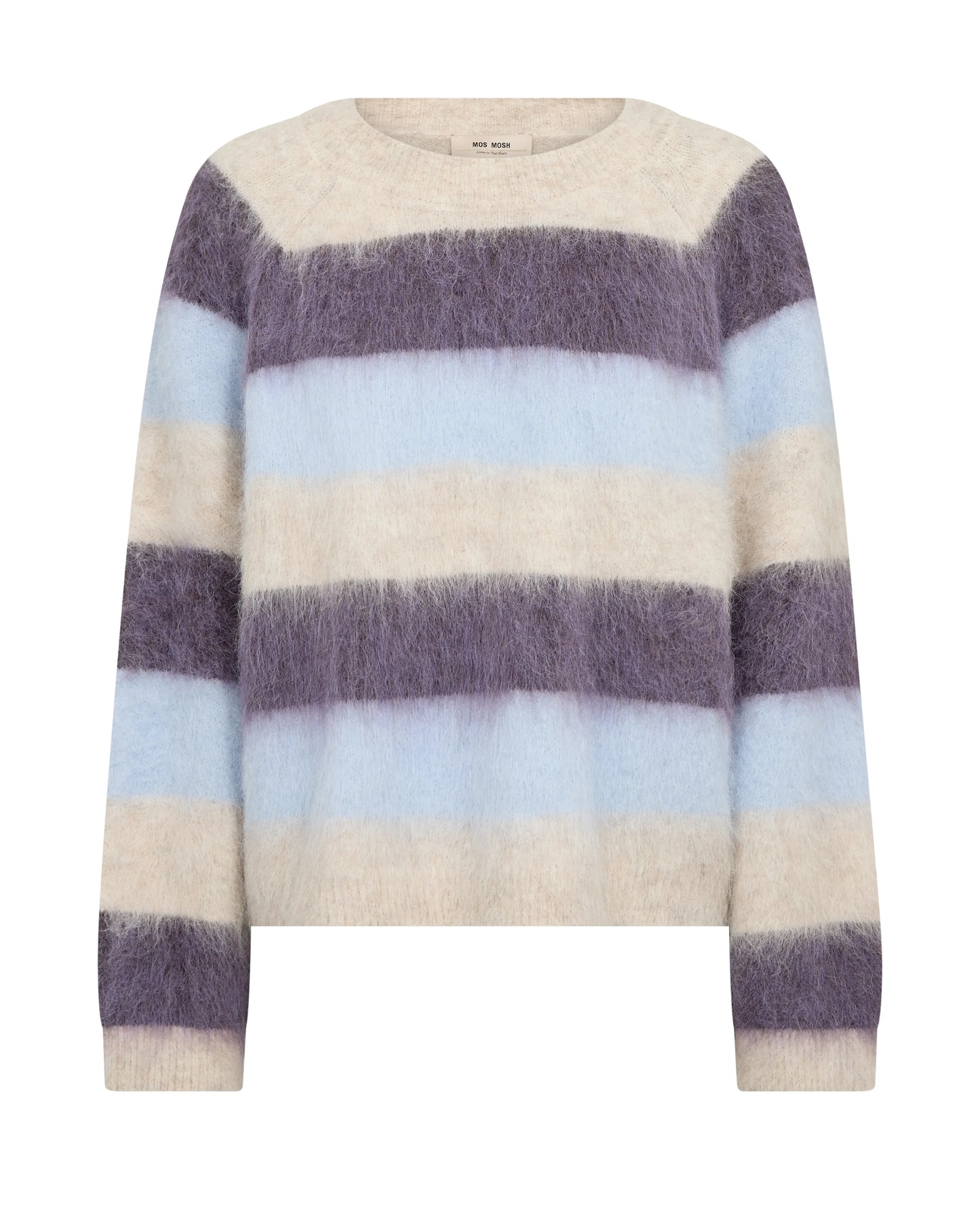 Mos Mosch Damen Sweat Shirt Suvi Stripe Knit