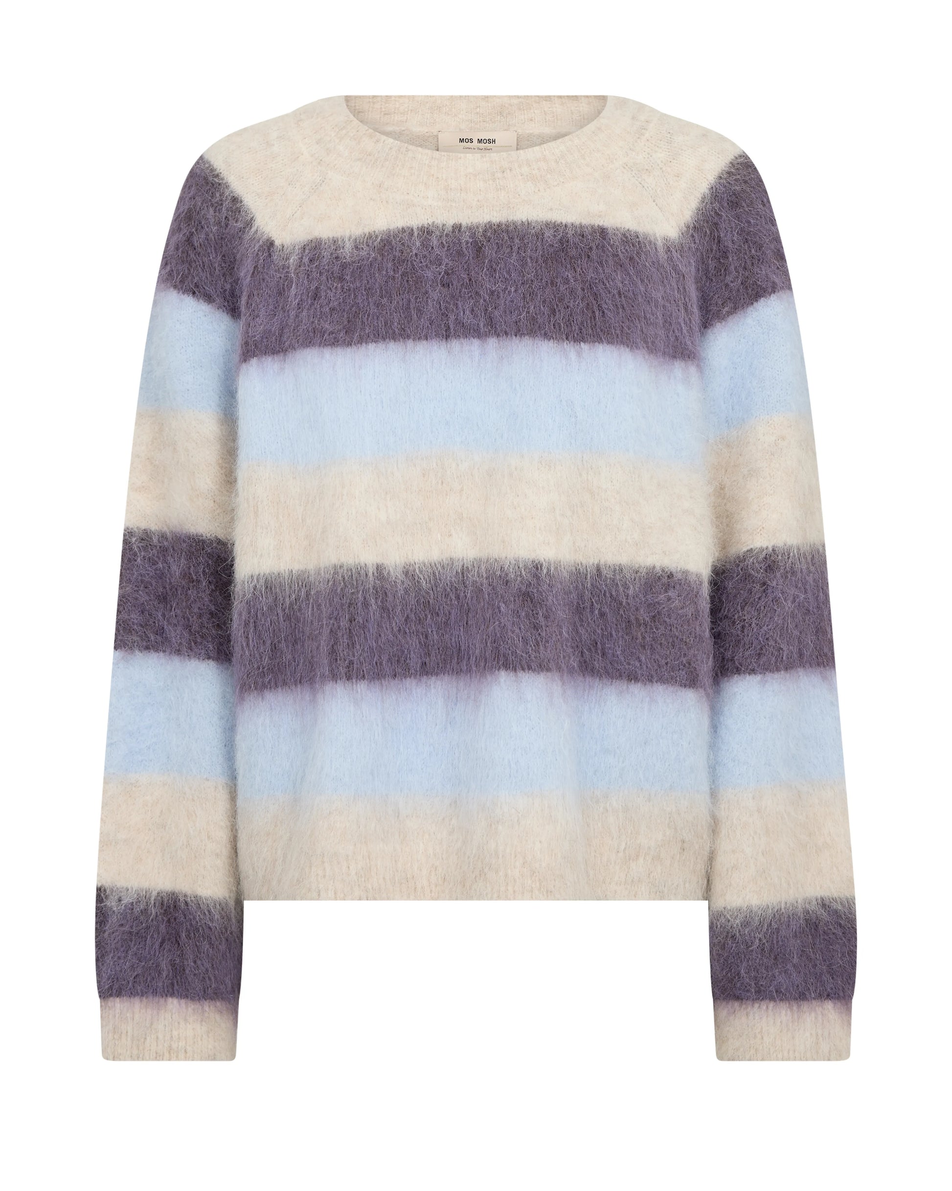 Mos Mosch Damen Sweat Shirt Suvi Stripe Knit