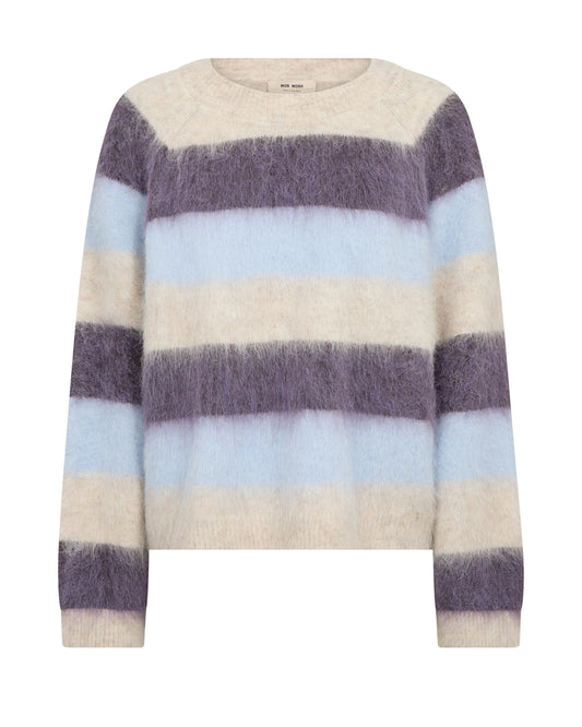 Mos Mosch Damen Sweat Shirt Suvi Stripe Knit