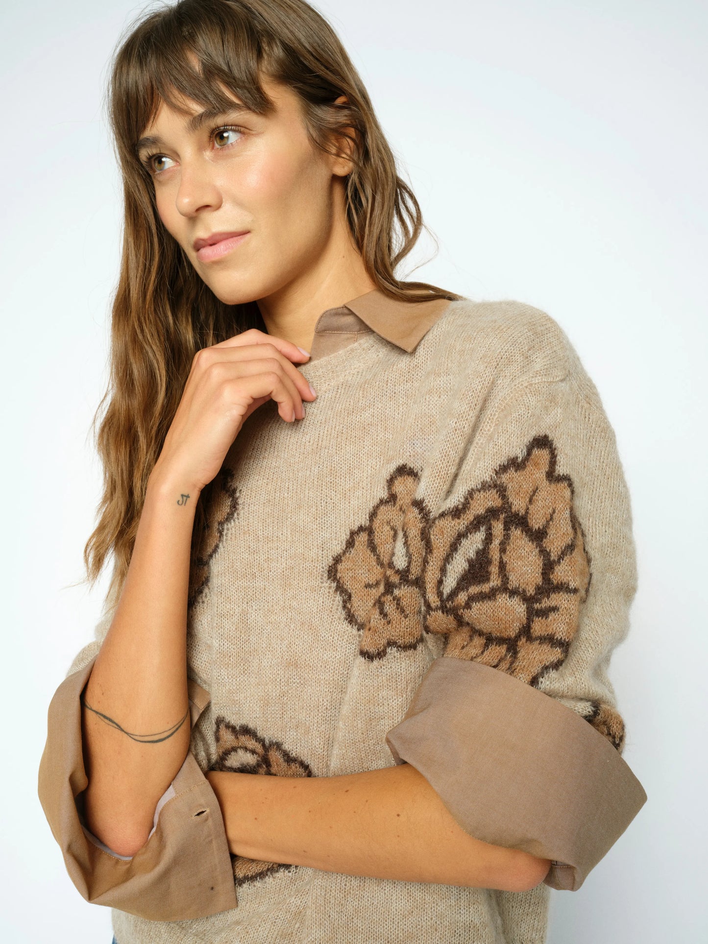 Mos Mosch Damen Sweat Shirt Drea Popli Knit