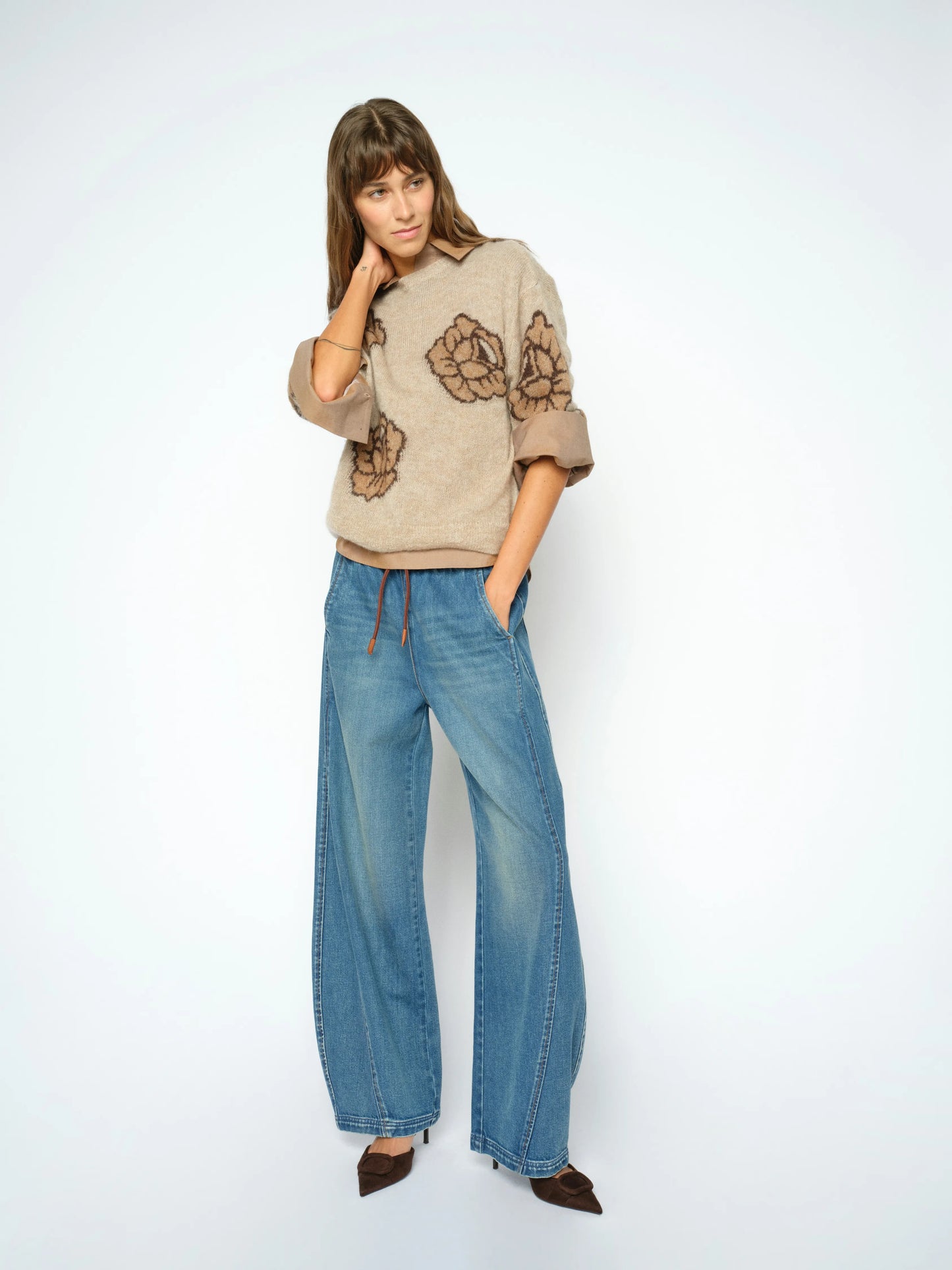 Mos Mosch Damen Sweat Shirt Drea Popli Knit