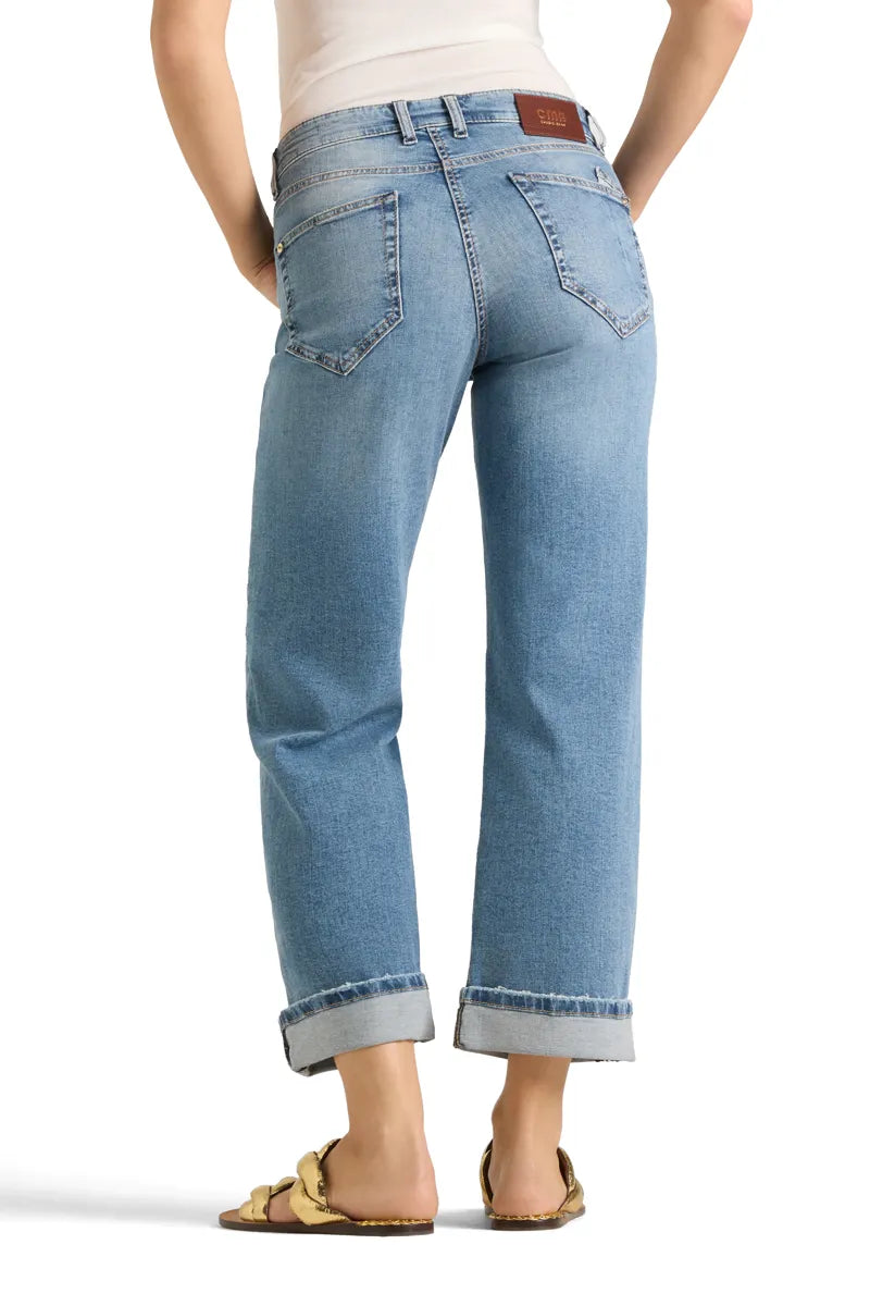 Cambio Damen Jeans Gaia relaxed