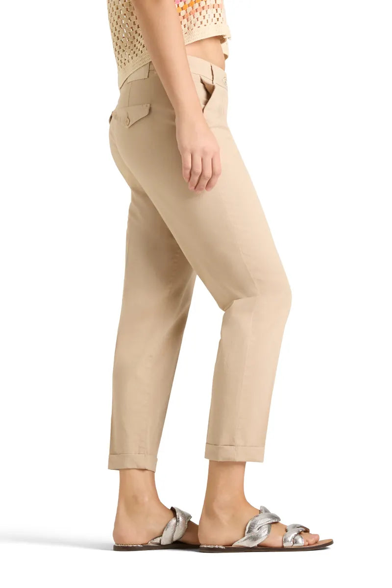 Cambio Damen Hose Karina turn-up