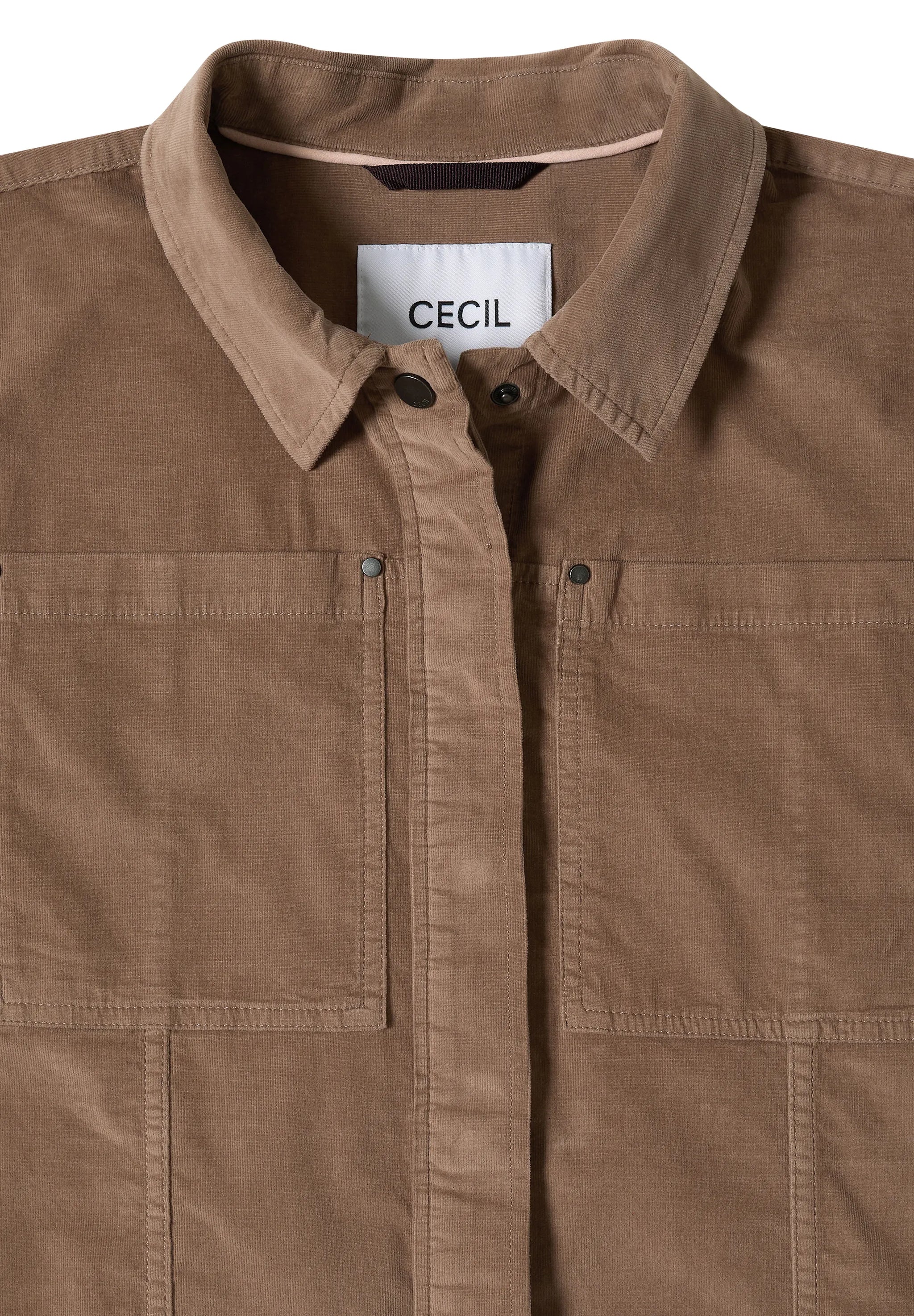 Cecil Damen Feincord Overshirt