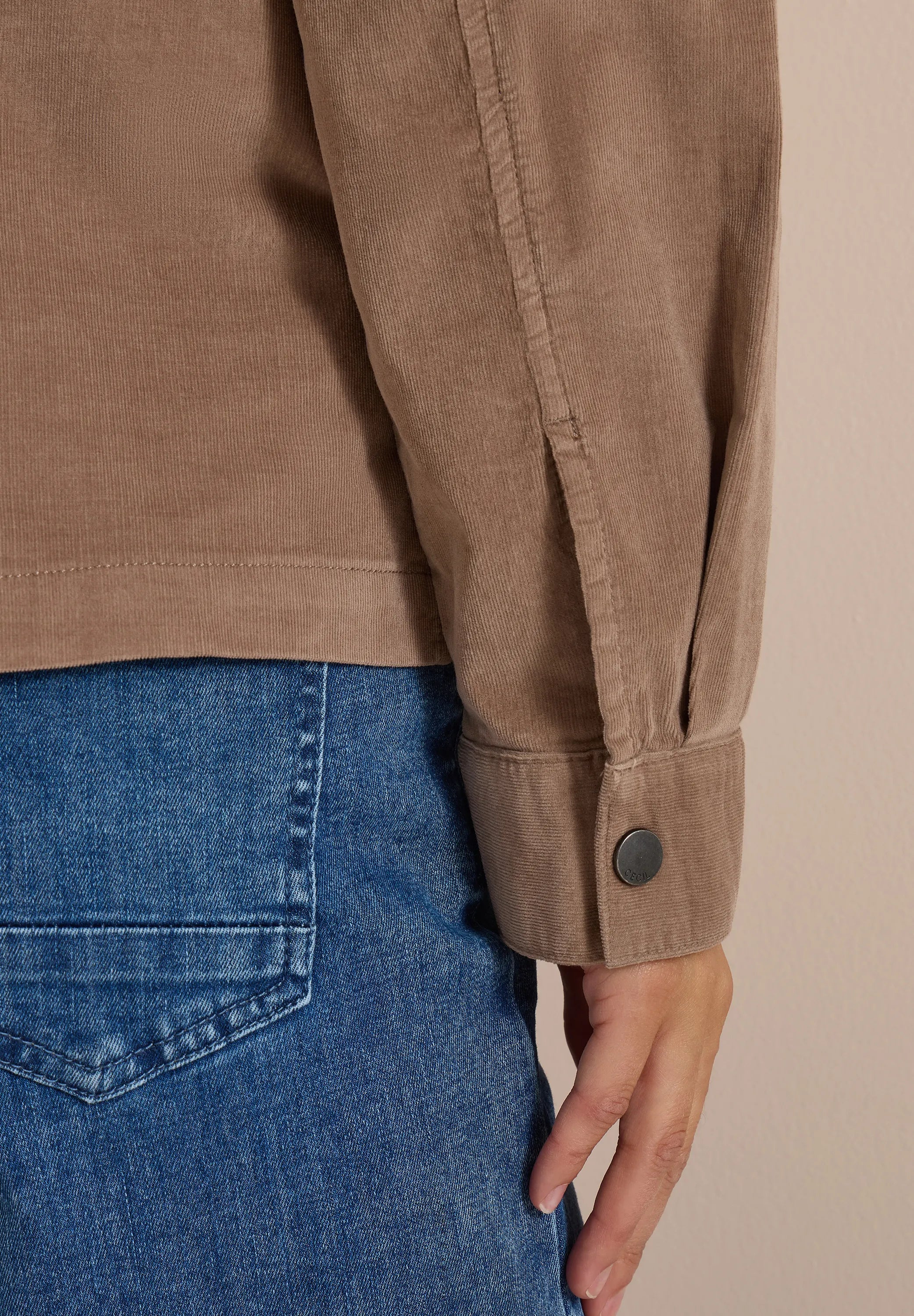 Cecil Damen Feincord Overshirt