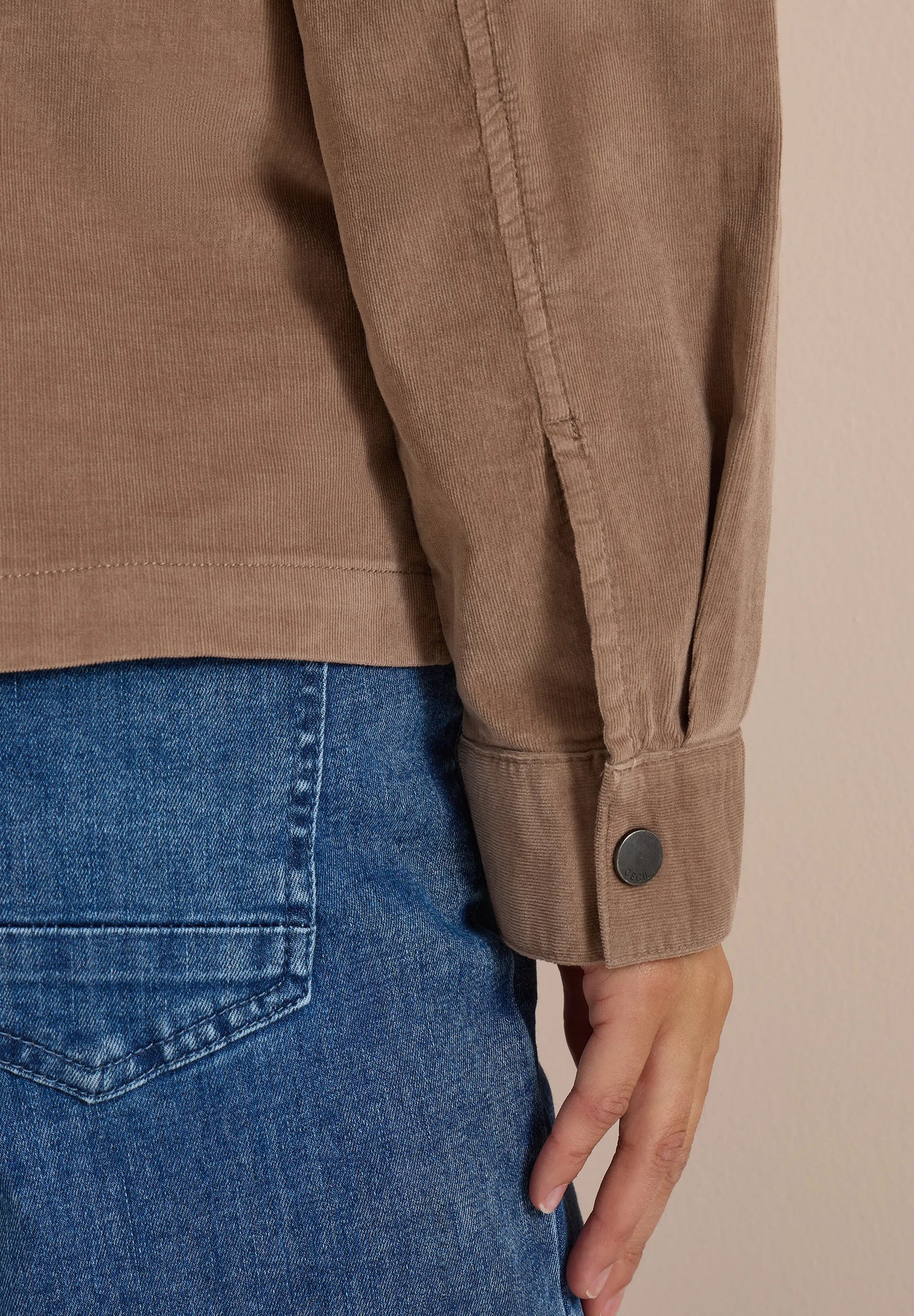 Cecil Damen Feincord Overshirt
