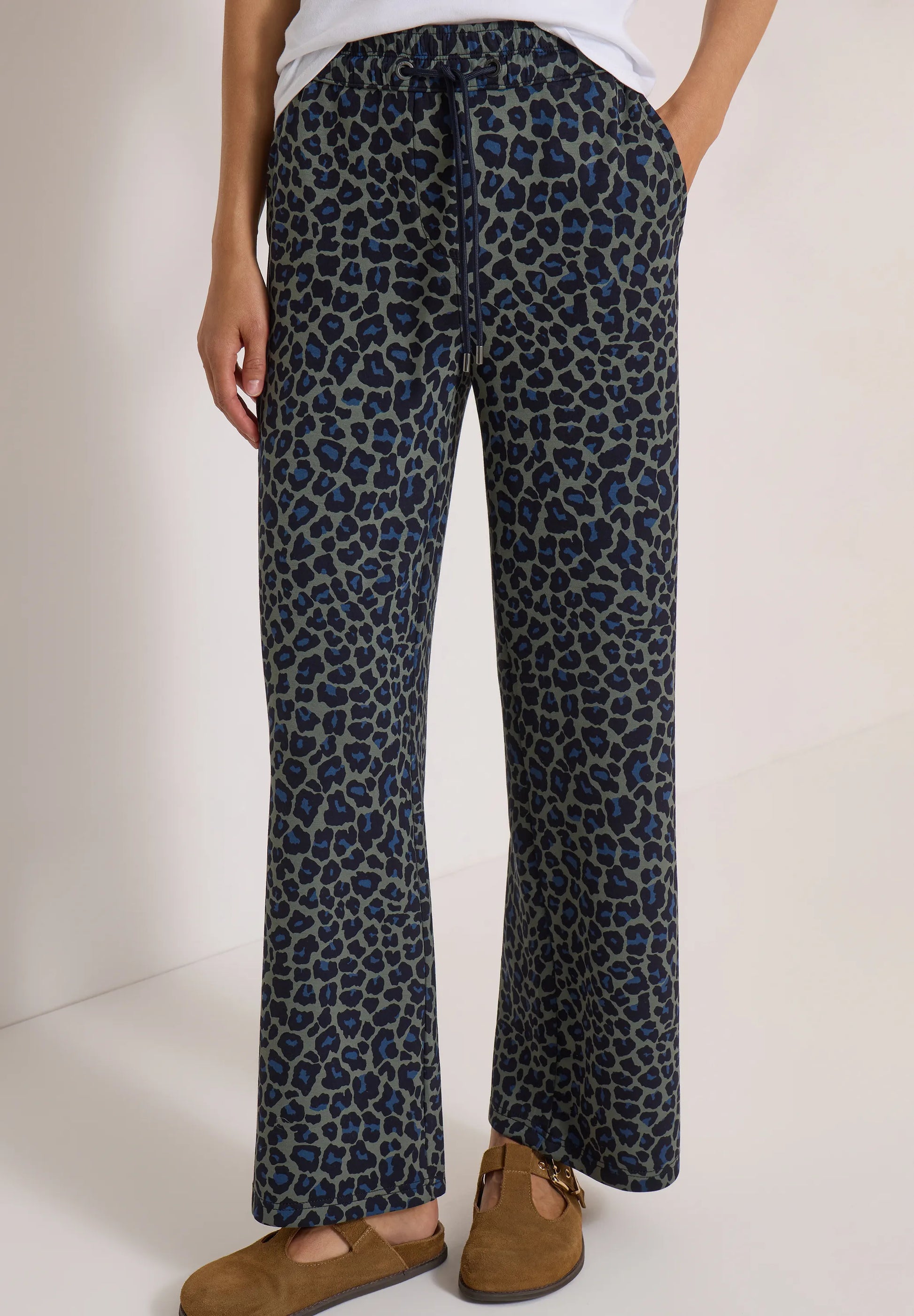 Cecil Damen Hose Wide Leg