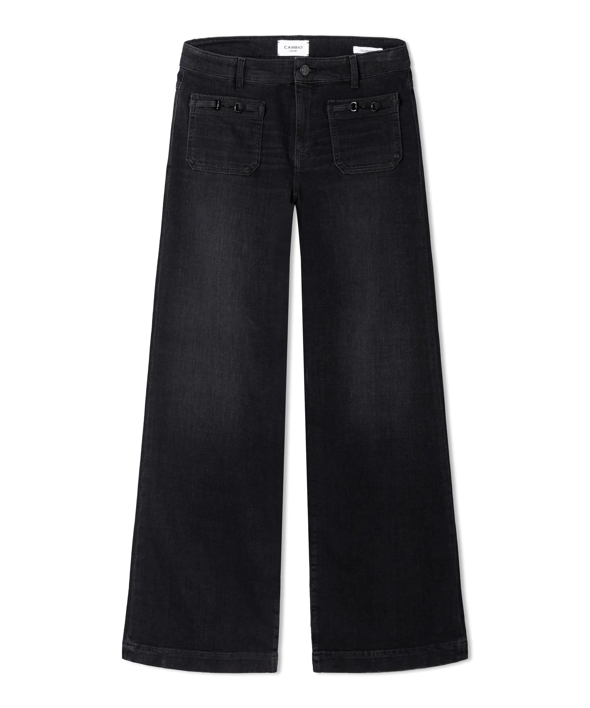 Cambio Damen Jeans Ada patched pocket