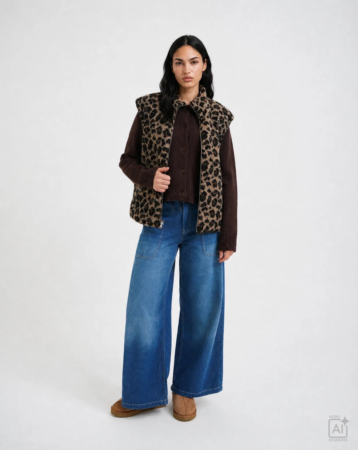 Smith&Soul Damen Strickjacke Raglan Cardigan Cable hem