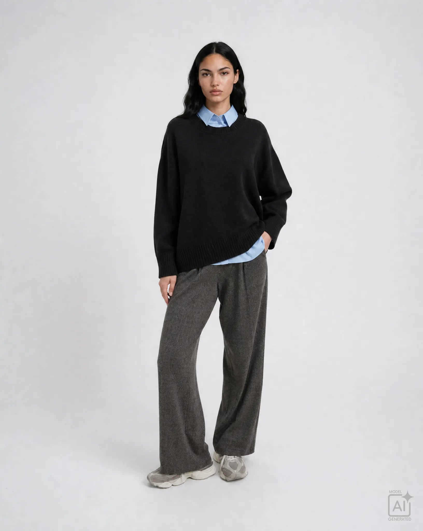 Smith&Soul Damen Hose Herringbone Interlock Pants