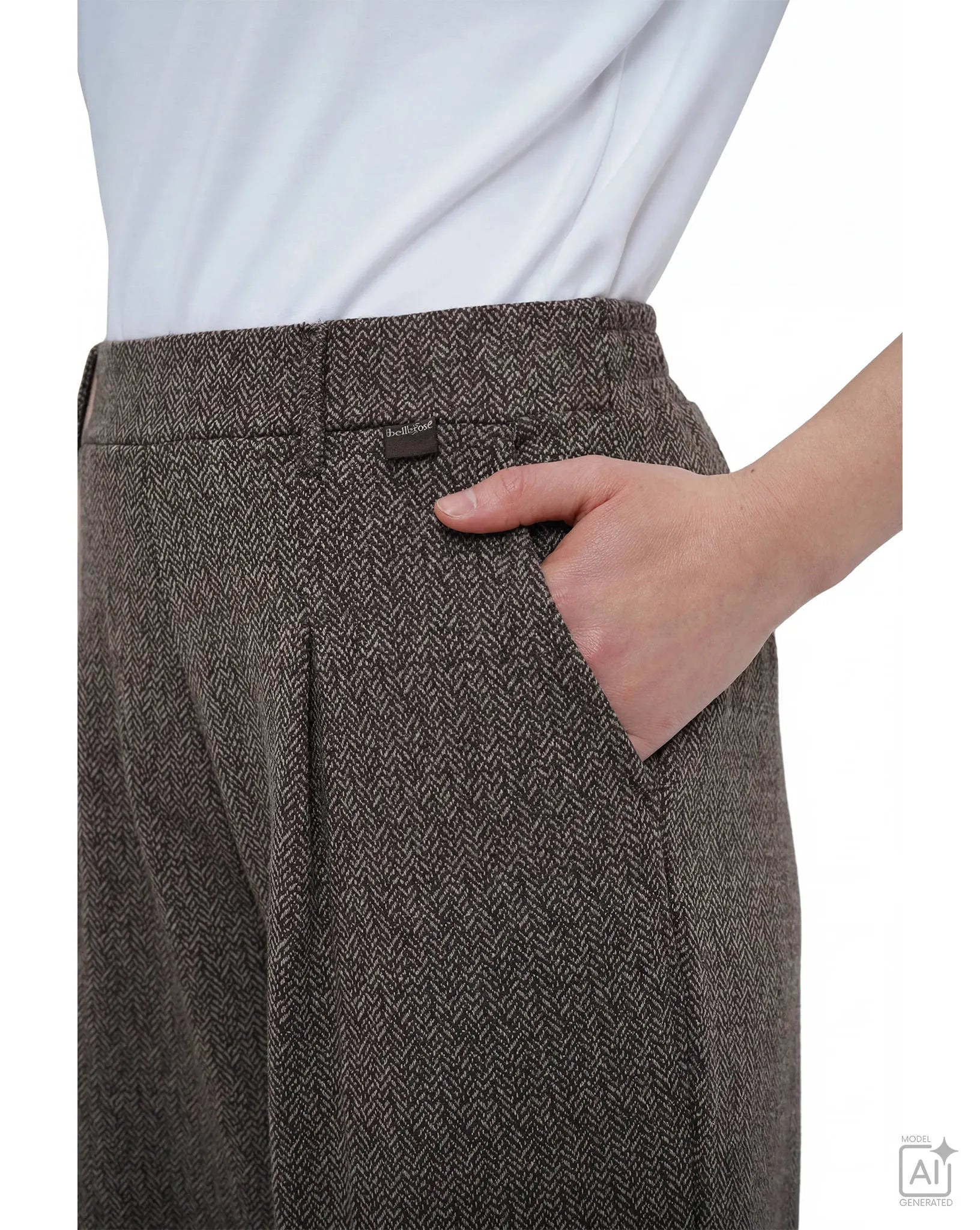 Smith&Soul Damen Hose Herringbone Interlock Pants