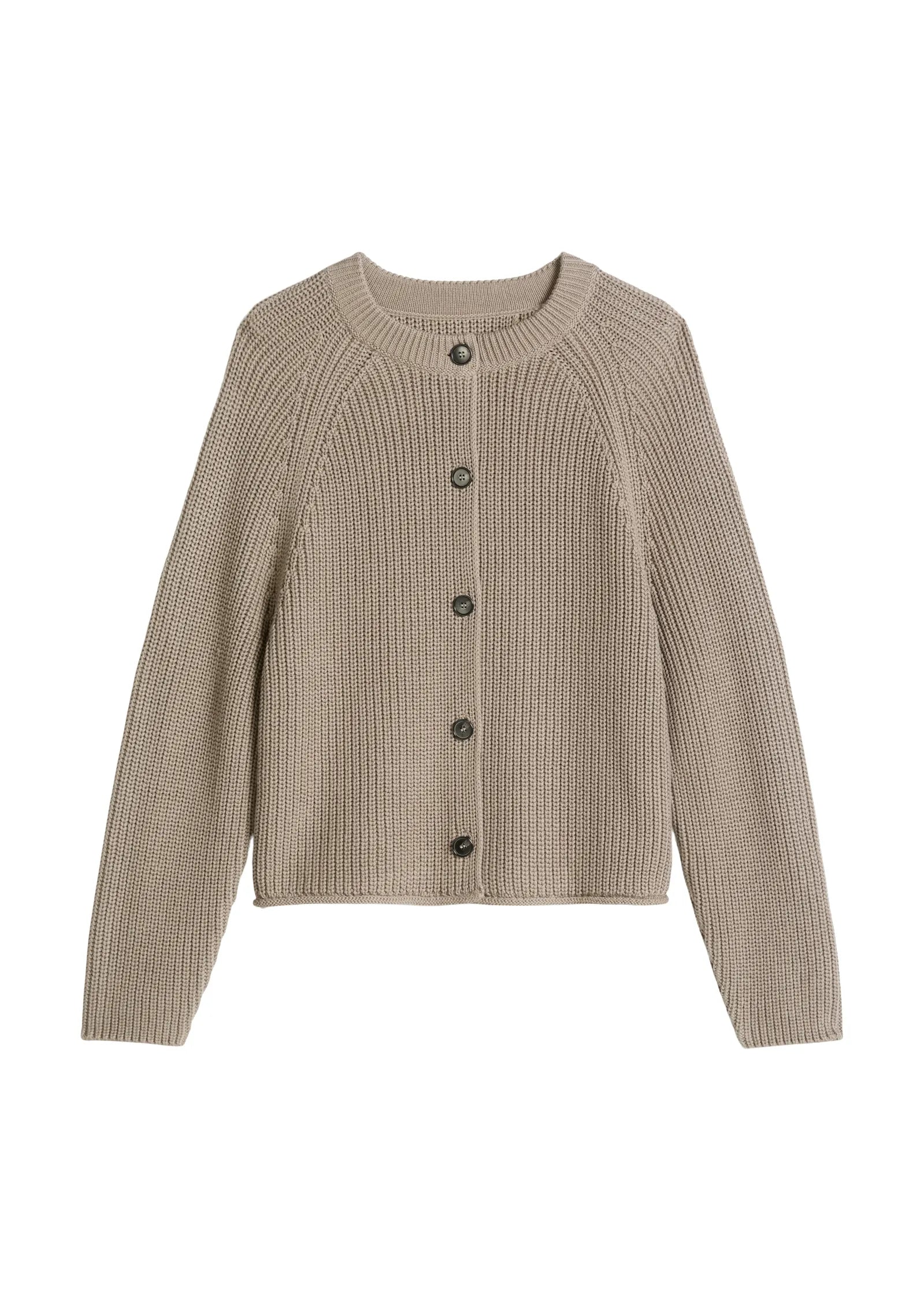 Marc O'Polo Damen Strickpullover Cardigan loose