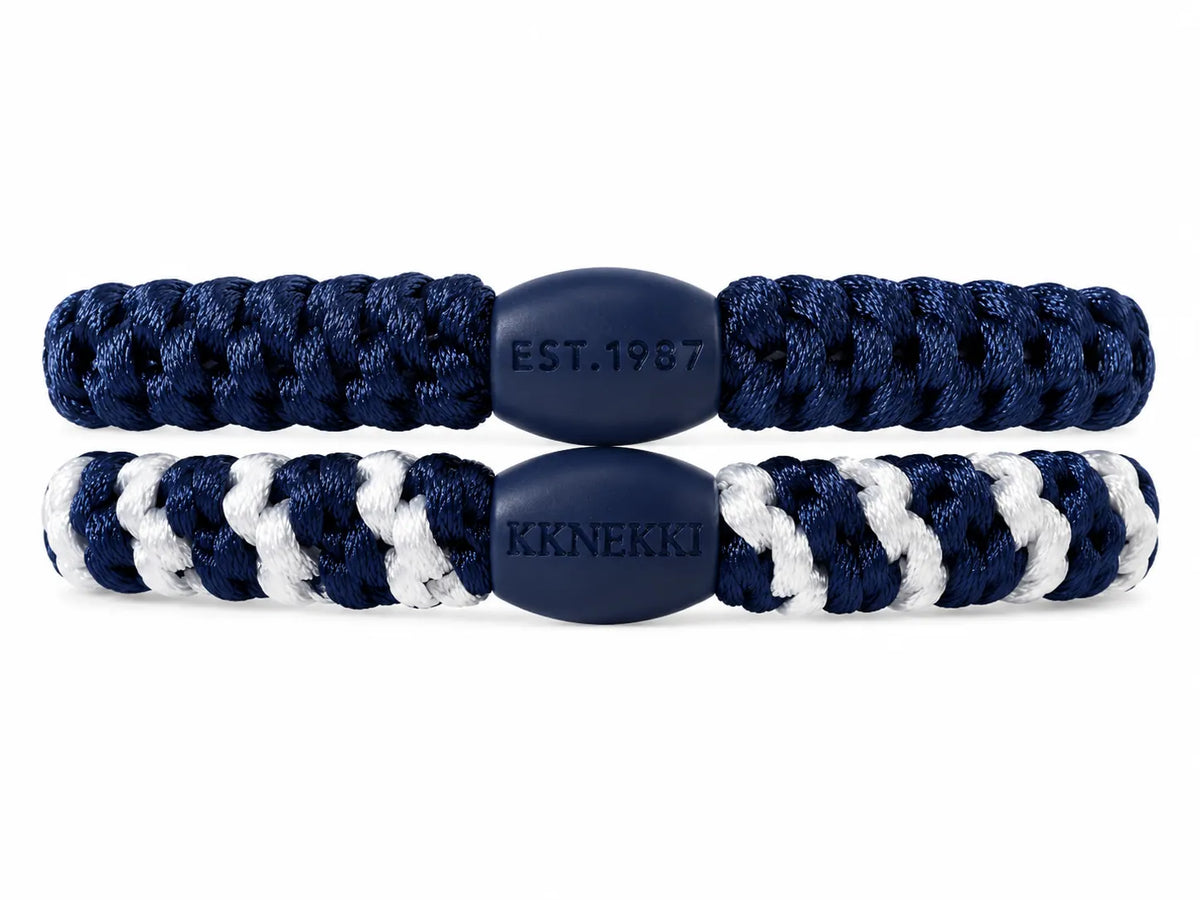 KKNEKKI Haargummis Bundle 2er-Set Küstenblau