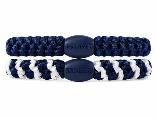 KKNEKKI Haargummis Bundle 2er-Set Küstenblau