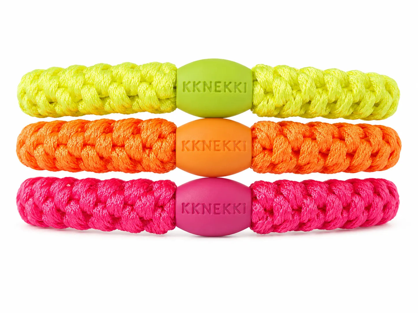 KKNEKKI Haargummis Bundle 3er-Set Gute Laune