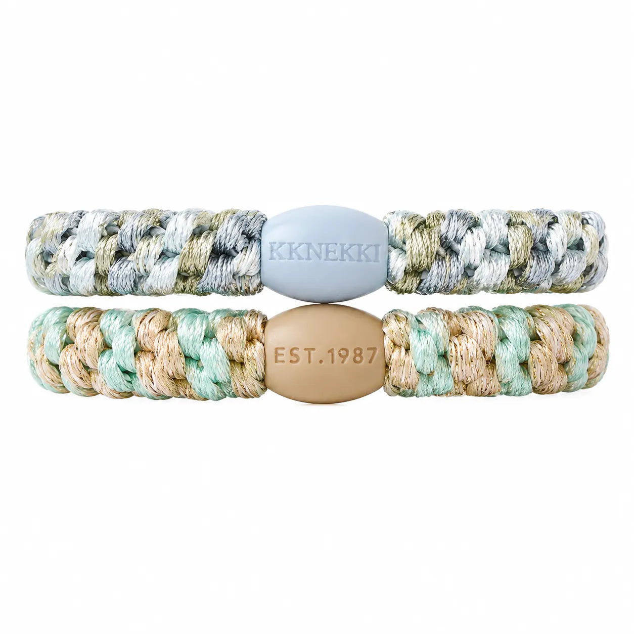 KKNEKKI Haargummis Bundle 2er-Set Südsee