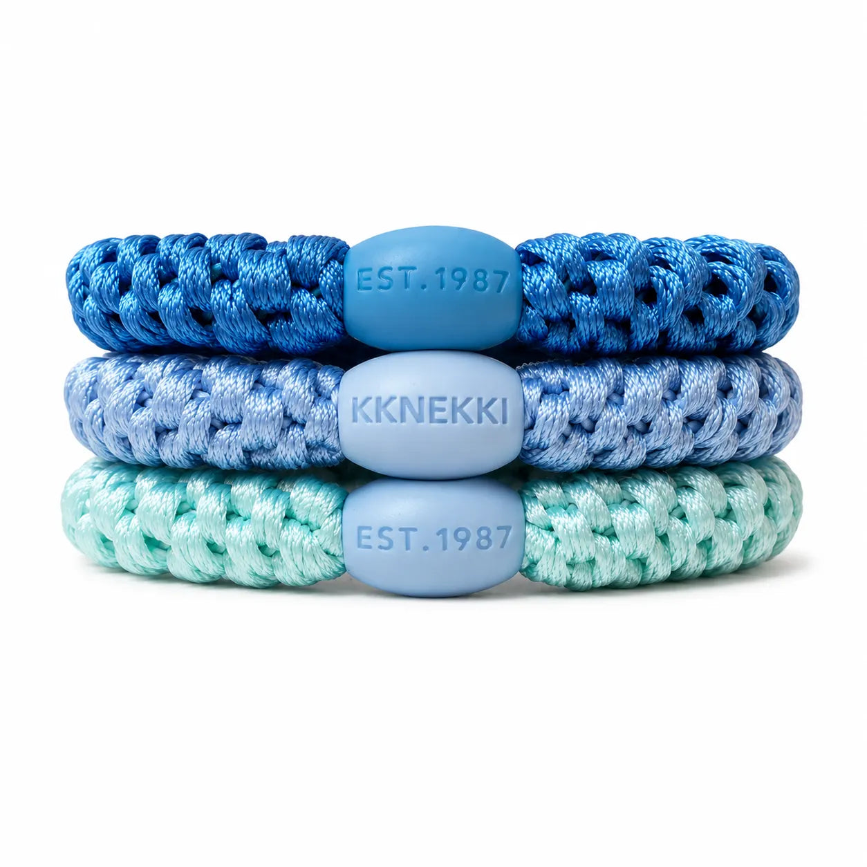 KKNEKKI Haargummis Bundle 3er-Set Nordlicht