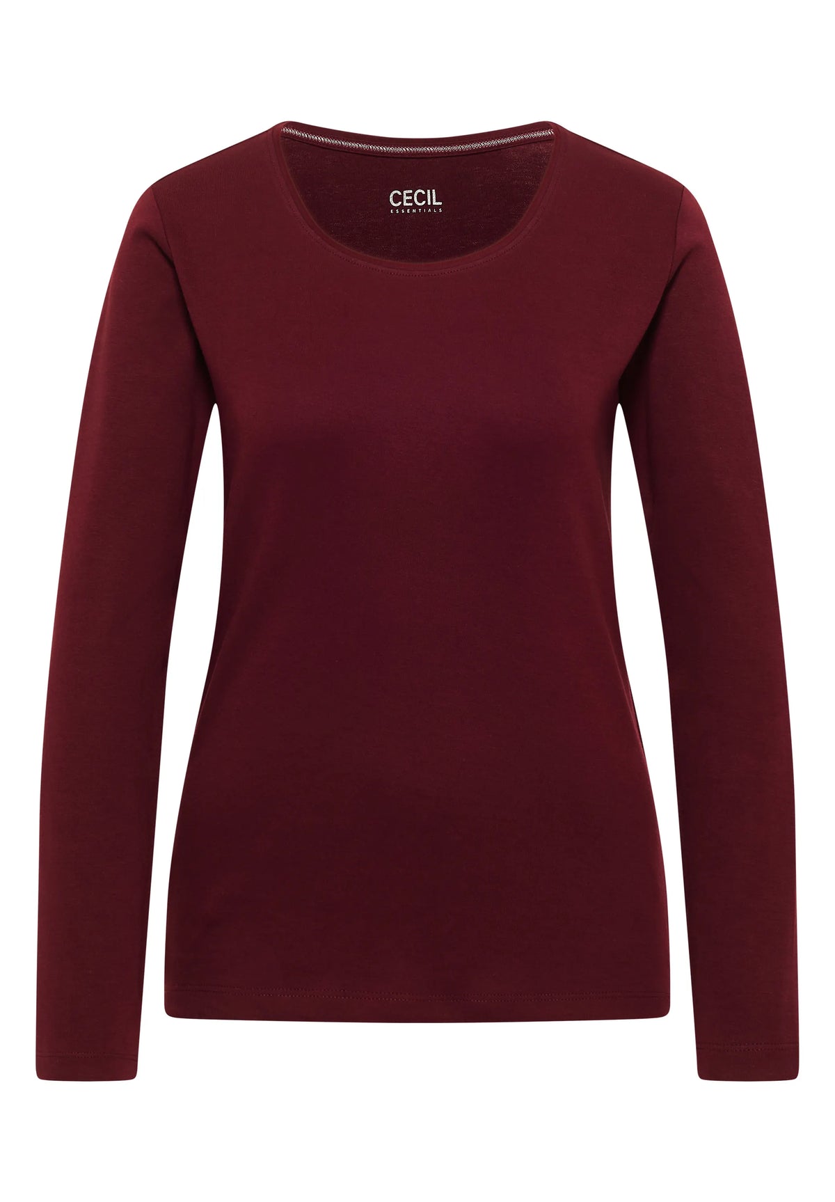 Cecil Damen Langarmshirt Basic