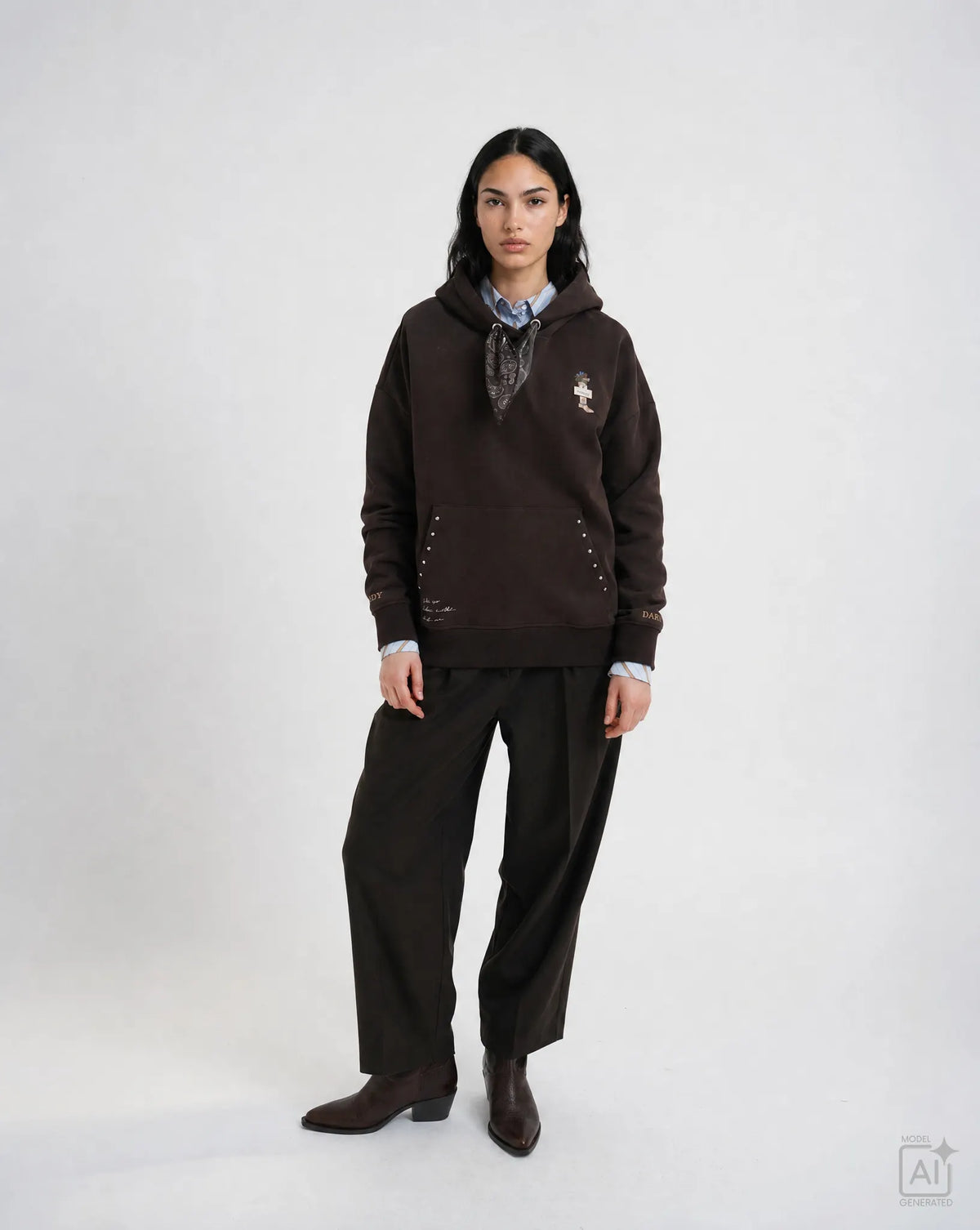 Smith&Soul Damen Hoodie Oversize Crazy Hoodie