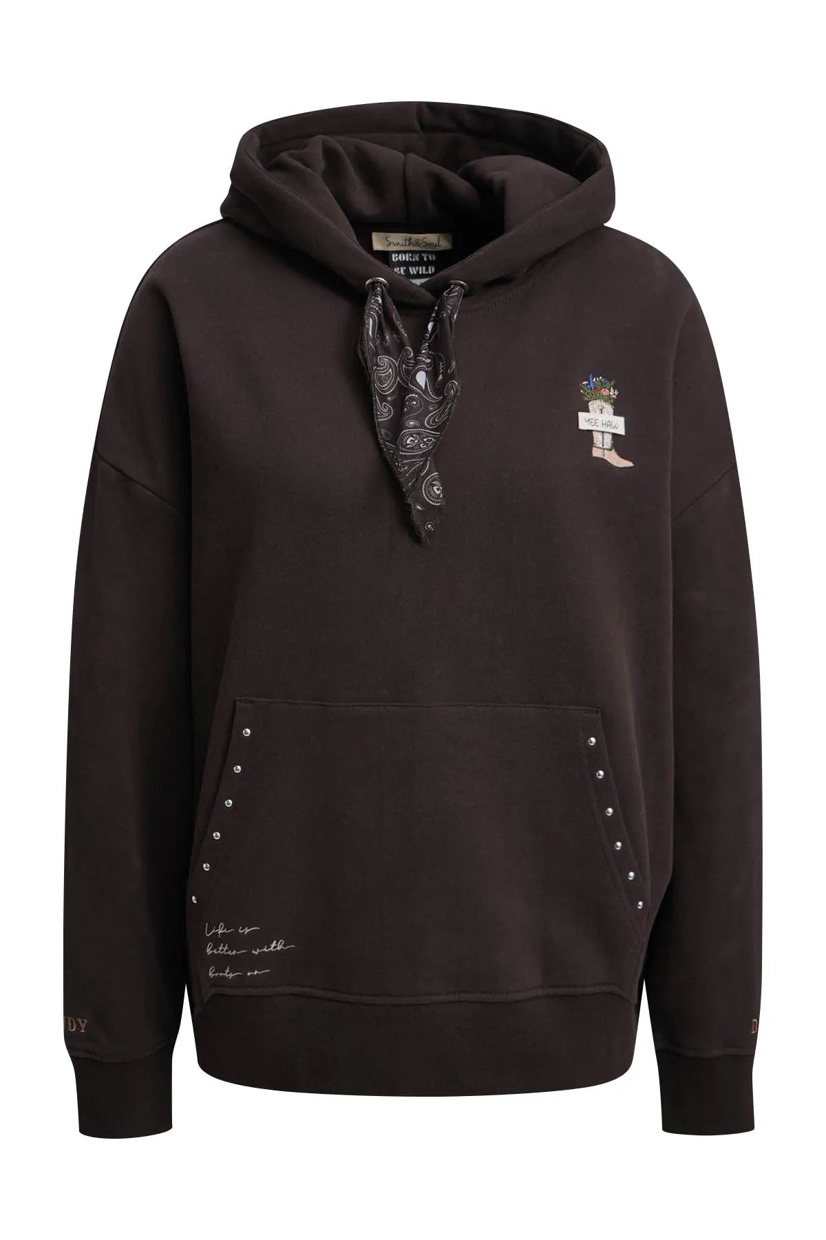 Smith&Soul Damen Hoodie Oversize Crazy Hoodie