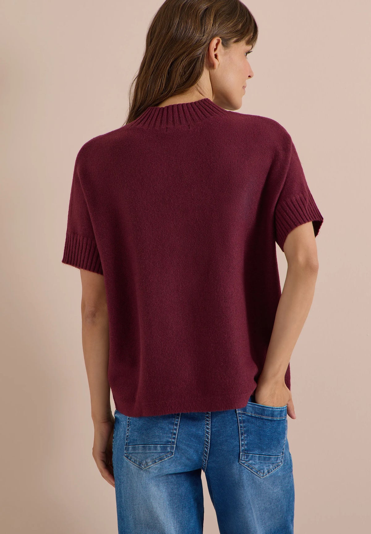 Cecil Damen Dolman Pullover mit Turtle Neck