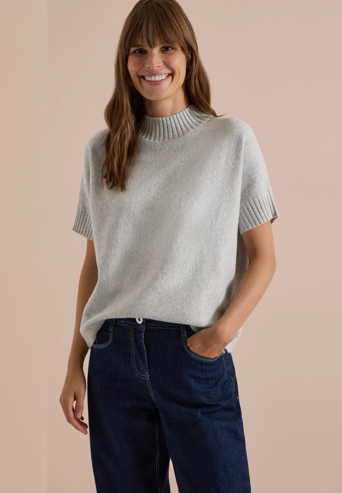 Cecil Damen Dolman Pullover mit Turtle Neck