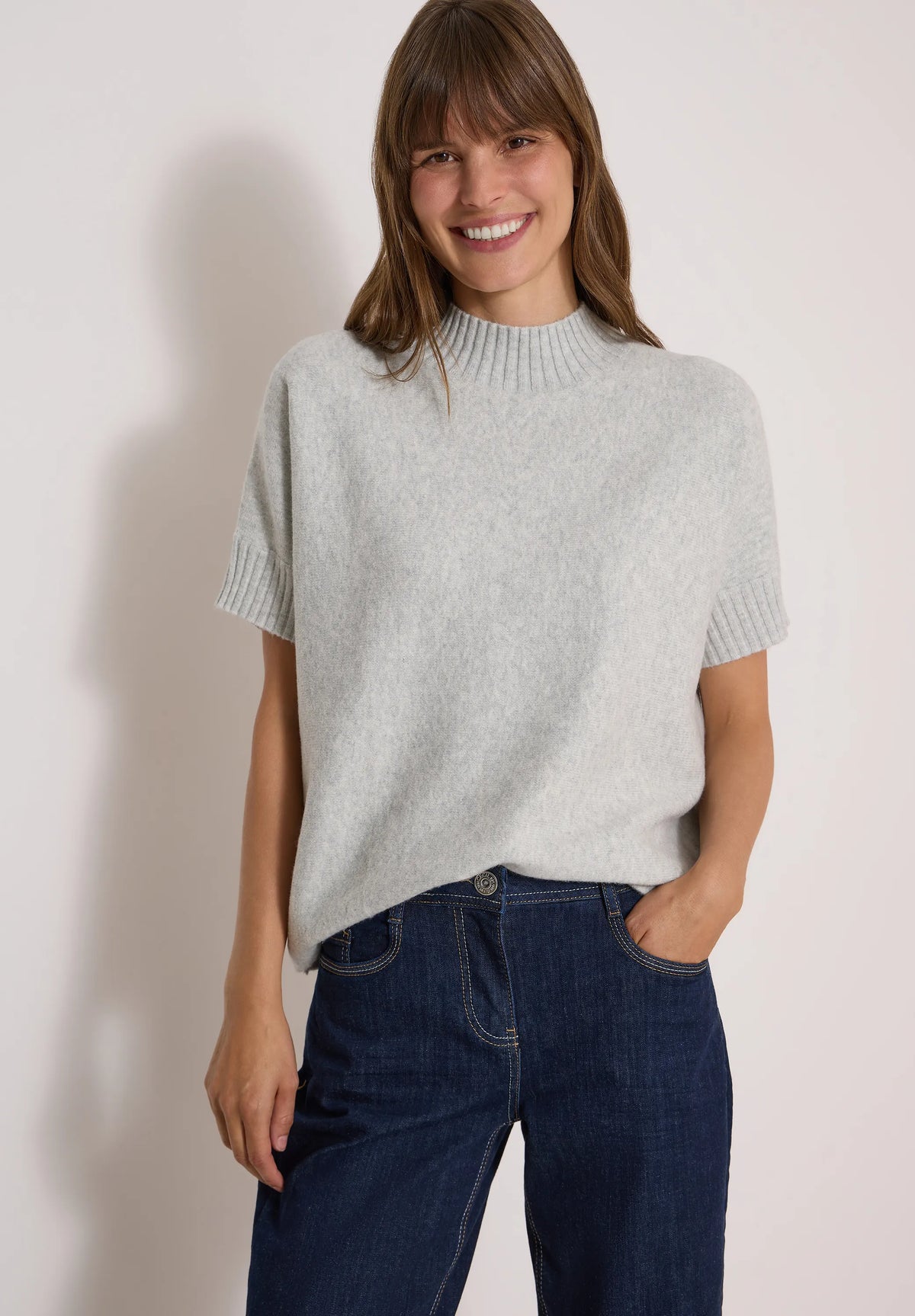 Cecil Damen Dolman Pullover mit Turtle Neck