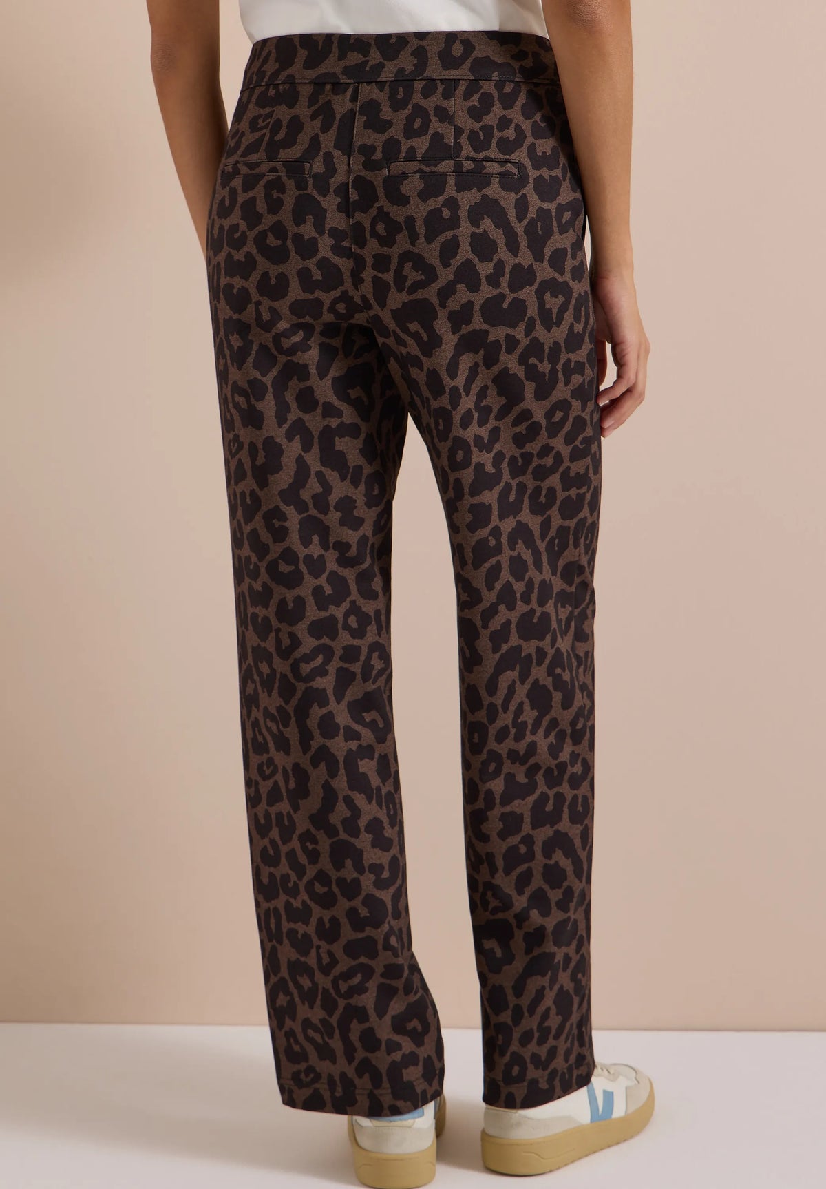 Cecil Damen High Waist Straight Leg Hose