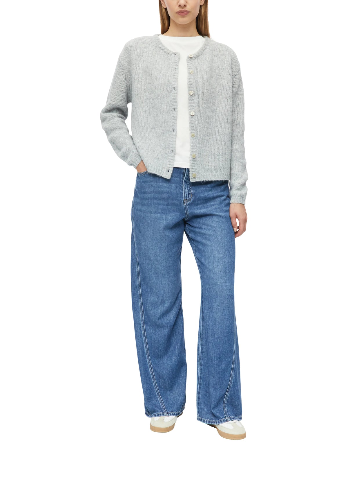 s. Oliver Damen Strickjacke