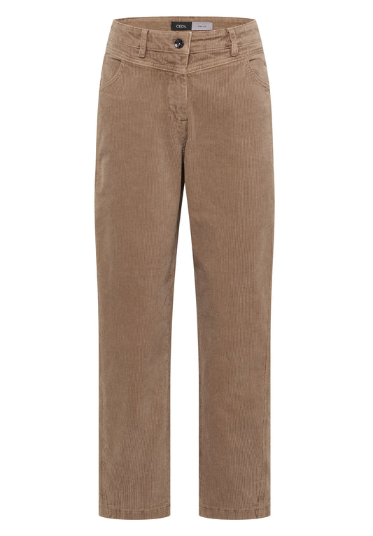 Cecil – Cecil Damen Mid Waist Barrel Leg Hose