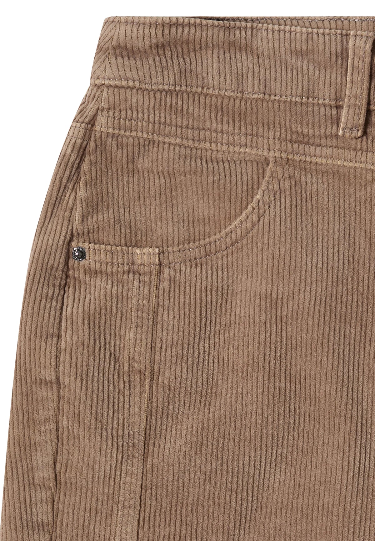 Cecil Damen Mid Waist Barrel Leg Hose