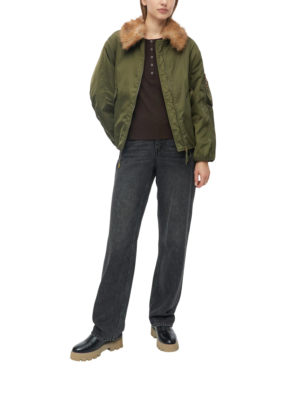 s. Oliver Damen Outdoor-Jacke
