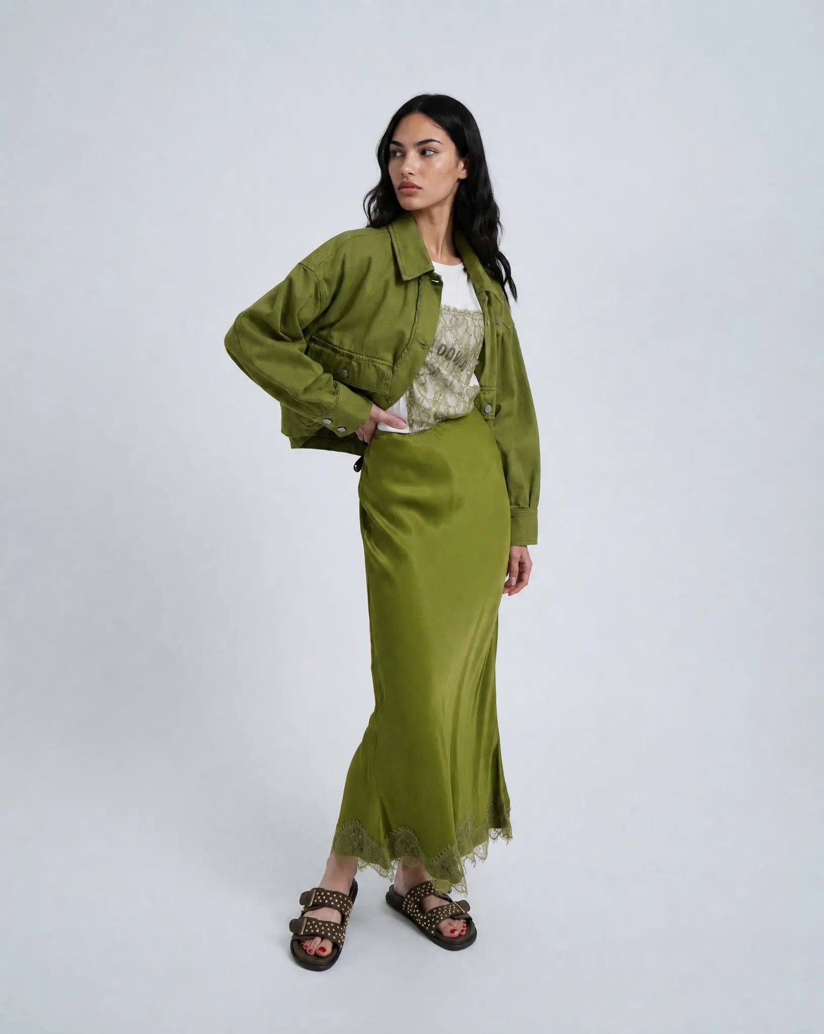 Smith&Soul – Oversize T-Shirt Lace Application