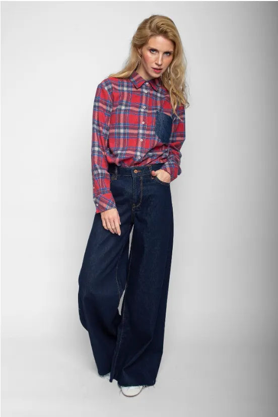 Emily Van den Bergh Damen Bluse